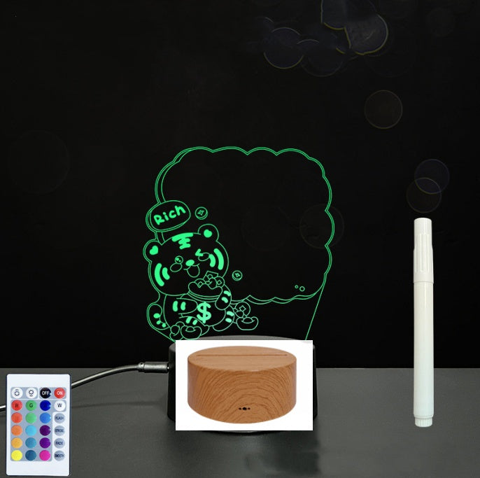 3D Acrylic Board Handwriting LED Light